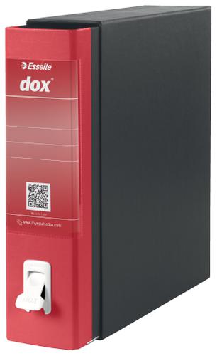 Esselte DOX 1 A4 Lever Arch File Red - Outer carton of 6