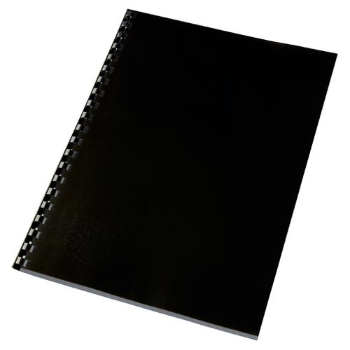 GBC HiGloss™ Binding Cover A4 250 gsm Black (100)