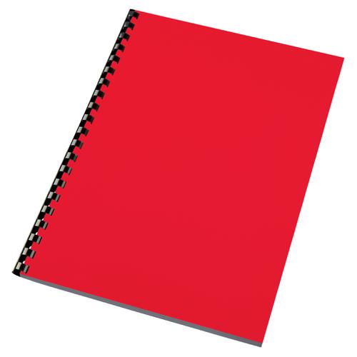 GBC HiGloss™ Binding Cover A4 250 gsm Red (100)