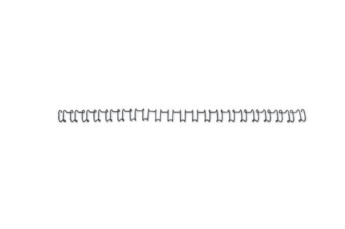 Create stylish, bound documents and reports with this pack of flexible and robust 12mm GBC binding wires. Made from tough metal to create a double wire construction, these binding wires allow 360 degree rotation of pages and enable them to lie flat for photocopying and note taking. Compatible with GBC multi-functional binding machines, these A4 (21 ring) combs are capable of binding up to 130 sheets. This pack contains 100 black binding wires.