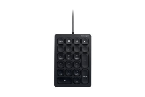 For people who work with numbers, a dedicated number pad is crucial for efficient and productive work.As more people work and learn from home, many laptops and compact keyboards do not include a number pad. The Wired Numeric Keypad, a perfect complement to our Multi-Device Dual Wireless Compact Keyboard (K75502), allows Windows, Mac and Chrome OS users to input numeric data quickly and easily.Slim scissor keys provide a quiet and comfortable typing experience, together with 4 shortcut keys that further enhance efficiency. A reliable wired USB-A plug-and-play connection means there is no need for batteries or driver installations.1-key number pad with 4 shortcut keys is a smart addition to a laptop or keyboard that isn’t equipped with a number pad and a perfect complement to our Multi-Device Dual Wireless Compact Keyboard (K75502). Shortcut keys allow frequently used commands with the press of a button (some shortcut keys are only Windows compatible).