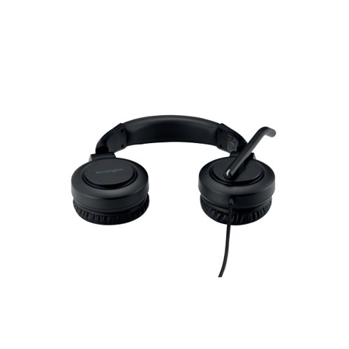 Kensington H1000 USB-C On-Ear Headband Wired Headset Black K83450WW