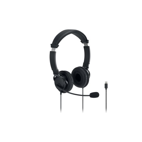 Kensington Classic EQ USB-C® Headset with Mic and Volume Control