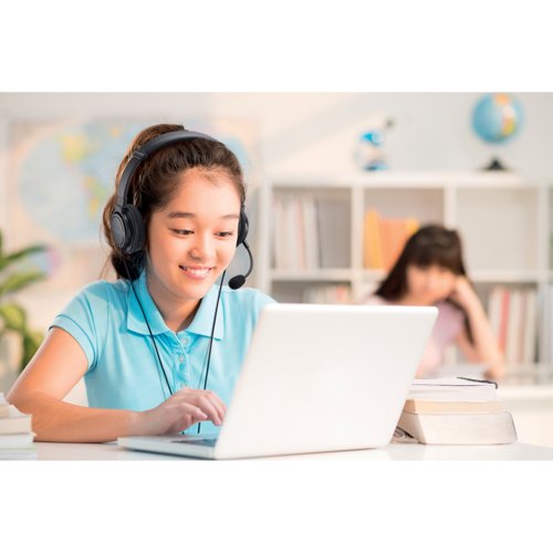 Kensington Classic EQ USB-C® Headset with Mic and Volume Control K97464WW Buy online at Office 5Star or contact us Tel 01594 810081 for assistance