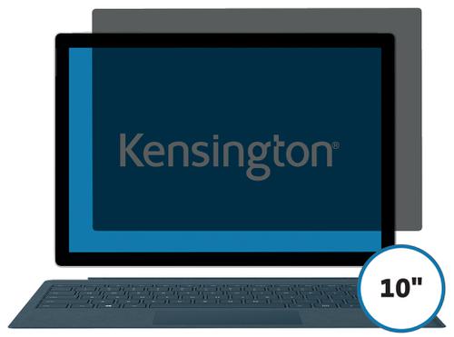Kensington Laptop Privacy Screen Filter 2-Way Removable for Microsoft Surface Go Black
