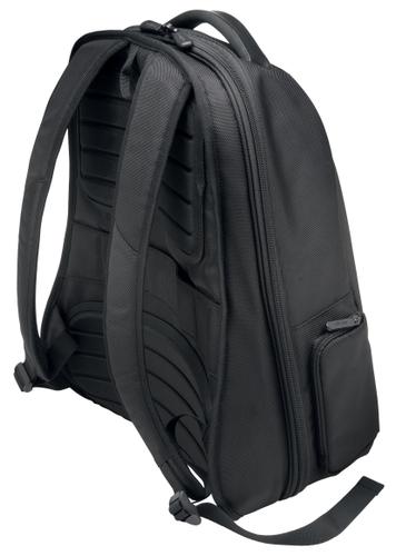 84022AC | Comfortable, secure, stylish, durable and TSA checkpoint friendly, the ergonomist-approved Kensington Contour 2.0 14" Executive Laptop Backpack is the perfect laptop backpack for mobile professionals. The backpack features a heat-dissipating contoured back that hugs the body and shifts weight closer to the centre of gravity when wearing both straps.