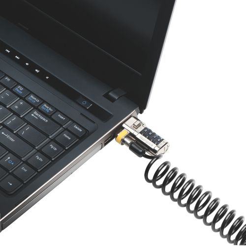 Kensington ClickSafe Portable Combination Laptop Lock - Outer carton of 5