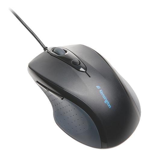 Kensington Pro Fit® Wired Mouse - Full Size Black