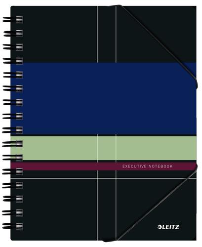 Leitz Executive Notebook Be Mobile A5 ruled, wirebound with PP cover