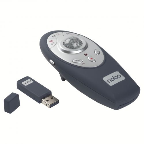 Nobo P3 Presenter Remote and Mouse with Red Laser 1902390  25785AC