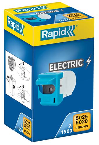 Rapid R5025 Pack of 2 Staple Cassette with 1500 Staples