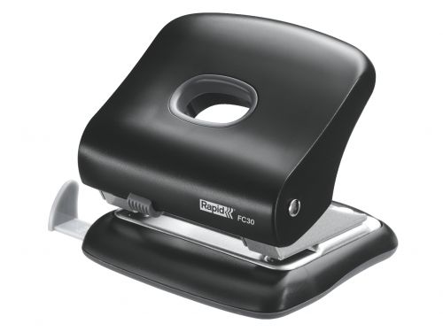 Rapid FC30 Fashion Strong Hole Punch - Black