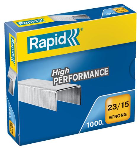 Rapid Strong Staples 23/15  (1000) - Outer carton of 5