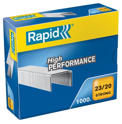 Rapid Strong Staples 23/20  (1000) - Outer carton of 5