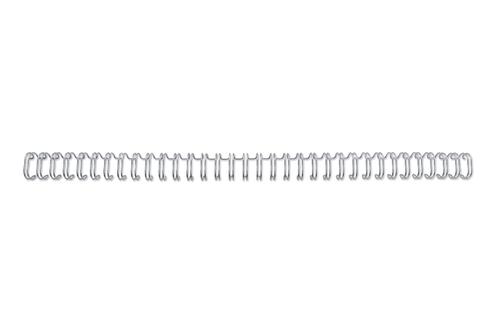 GBC WireBind Binding Wires 2:1 No.16 - A4 Silver (200)
