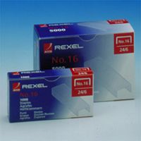 Rexel 16 Staples 6mm Ref 06121 [Pack 1000]