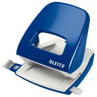 Leitz 5008 2 Hole Punch Metal 30 Sheet Blue 50080035