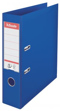 Esselte No.1 Power Polypropylene Lever Arch File A4 75mm Blue 48065