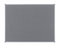 Nobo 900 x 600mm Classic Felt Noticeboard Grey