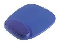 Kensington Foam Mousepad with Integral Wrist Rest Blue - 64271