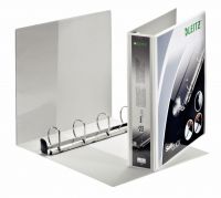 Leitz Premium SoftClick Presentation Ring Binder Polypropylene 4 D-Ring A4 Plus 40mm Rings White (Pack 4) 42030001