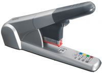 Leitz 5551 Full Strip Heavy Duty Stapler Flat Clinch 80 Sheet Silver 55510084