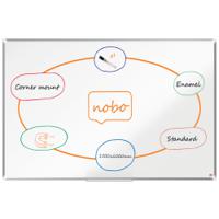 Nobo Premium Plus Magnetic Enamel Whiteboard Aluminium Frame 1500x1000mm 1915146