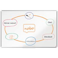 Nobo Premium Plus Magnetic Steel Whiteboard Aluminium Frame 1500x1000mm 1915158