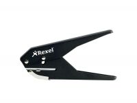 Rexel S120 1 Hole Punch Metal 20 Sheet Black 20120041