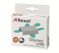 Rexel Odyssey Multipurpose Staples 9mm [for Odyssey Stapler] Ref 2100050 [Pack 2500]