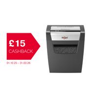 Rexel Momentum X410 Cross Cut Shredder 23 Litre 10 Sheet Black 2104571