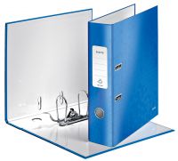 Leitz Wow Lever Arch File Laminated Paper on Board A4 80mm Spine Width Blue (Pack 10) 10050036