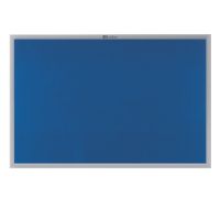 Nobo Prestige Blue Felt Noticeboard Aluminium Frame 1200x1800mm