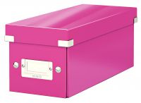 Leitz Click & Store CD Storage Box Pink 60410023