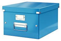 Leitz WOW Click and Store A4 Medium Storage Box For A4 Blue 60440036