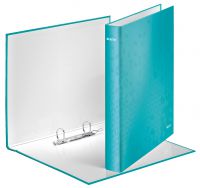 Leitz WOW 2 Ring Binders A4 Ice Blue 42410051 [Pack 10]