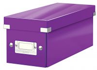 Leitz Click & Store CD Storage Box Purple 60410062