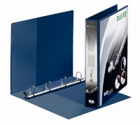 Leitz Premium SoftClick Presentation Ring Binder Polypropylene 4 D-Ring A4 Plus 30mm Rings Blue (Pack 6) 42020035