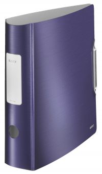 Leitz 180 Active Style Lever Arch File Polypropylene A4 80mm Spine Width Titan Blue (Pack 5) 11080069