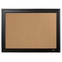 Nobo Cork Noticeboard Black Wood Frame 585x430mm 1903922