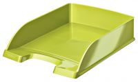 Leitz WOW Letter Tray Green Metallic  A4