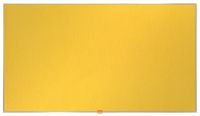 Nobo Widescreen 55in Felt Yellow Noticeboard
