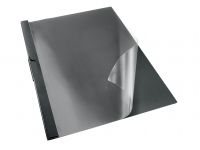 Rexel Choices Clip File Polypropylene A4 Black (Pack 25) 2115647