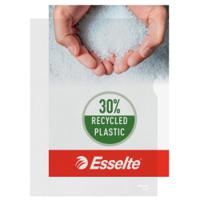 Esselte Cut Back Folder Polypropylene A4 105 Micron Clear (Pack 100) 54832