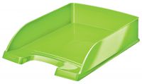 Leitz WOW Plus High Capacity Letter Tray Green 52263054