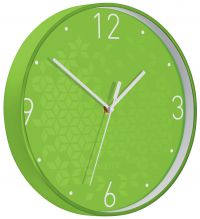 Leitz WOW Silent Wall Clock 290mm Green 90150054