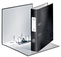 Leitz Lever Arch File 180 WOW A4 50mm Black (Pack 10) - 10060095