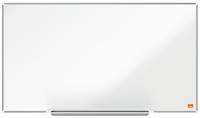 Nobo Impression Pro Widescreen Magnetic Enamel Whiteboard Aluminium Frame 710x400mm 1915248