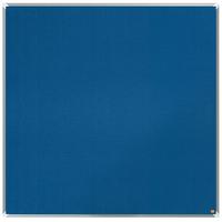 Nobo Premium Plus Blue Felt Noticeboard Aluminium Frame 1200x1200mm 1915190