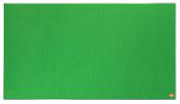 Nobo Impression Pro Widescreen Green Felt Noticeboard Aluminium Frame 890x500mm 1915425
